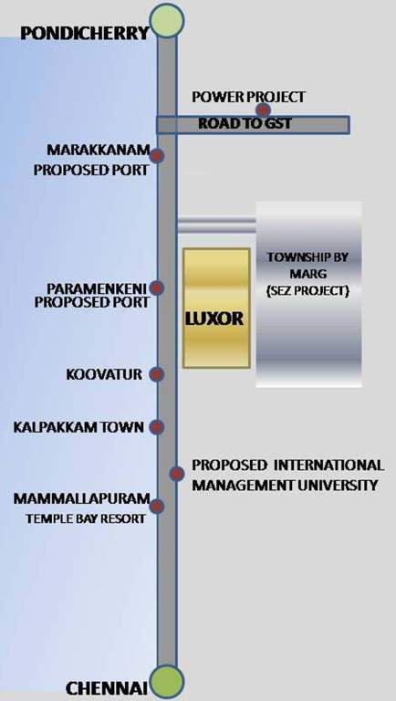 Images for Location Plan of Bhoomi and Buildings Luxor