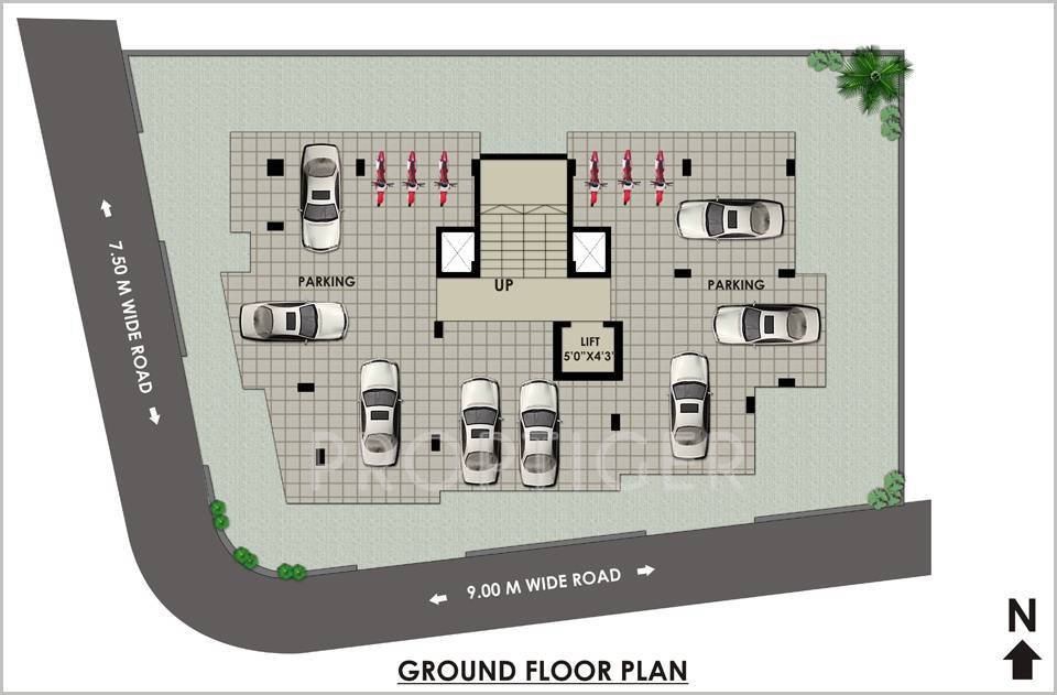 Images for Cluster Plan of Advait Niranjan Niwas