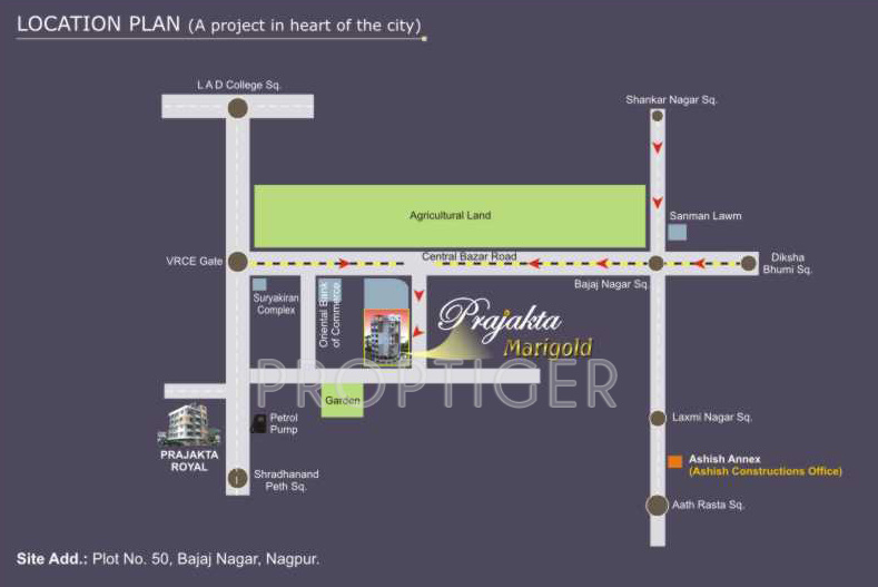 Images for Location Plan of Ashish Prajakta Marigold