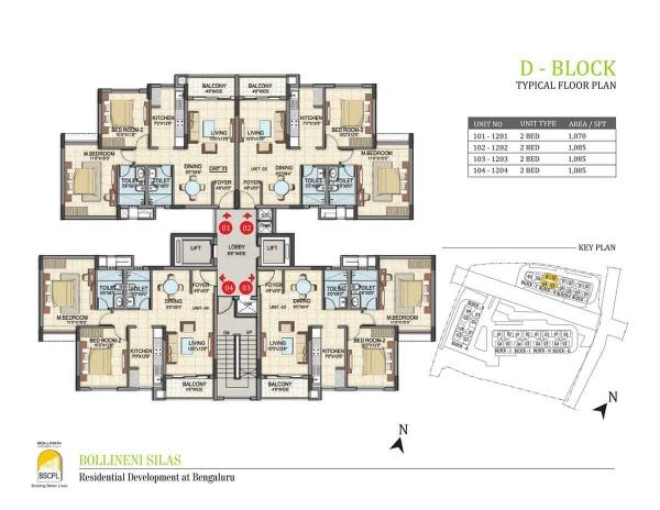 Tower C Cluster Plan bollineni-silas Tower C Cluster Plan