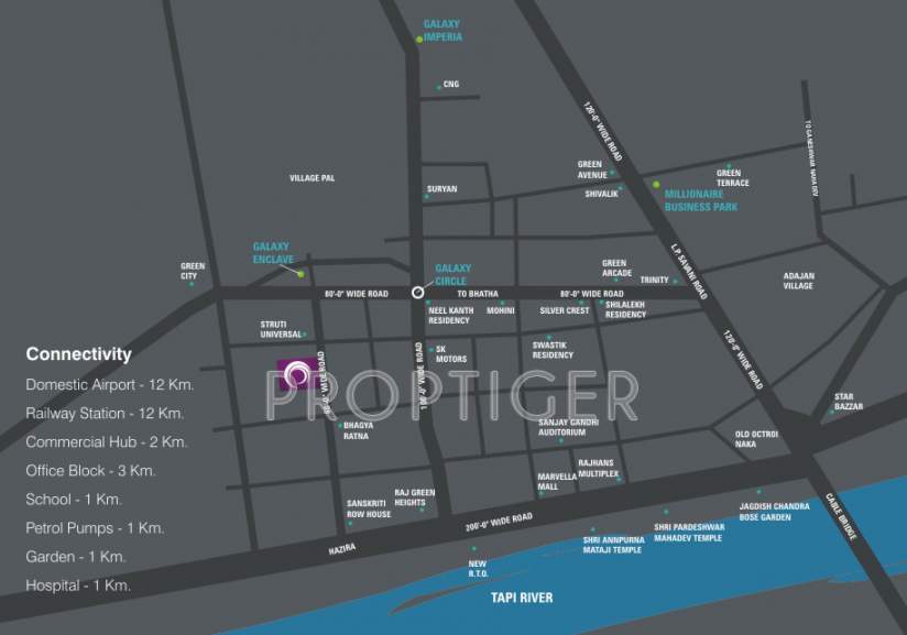 Images for Location Plan of Galaxy Aventura