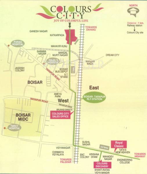 Images for Location Plan of Sugandhi Colours City