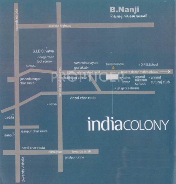 Images for Location Plan of B Nanji Group Aman