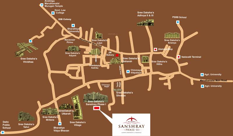Images for Location Plan of Sree Daksha Sanshray Phase II