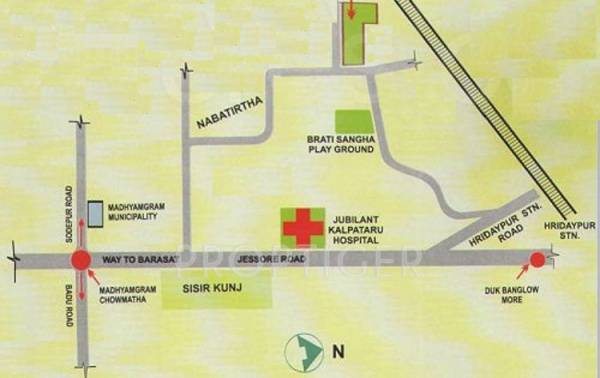 Images for Location Plan of Sonamaa Ishani Abasan