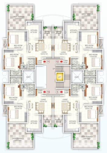Images for Cluster Plan of Advait Swanand Apartment