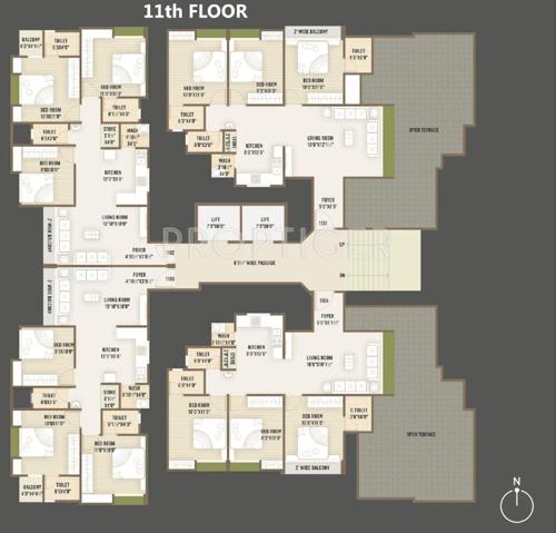 Images for Cluster Plan of Universal Bilvam Paradise