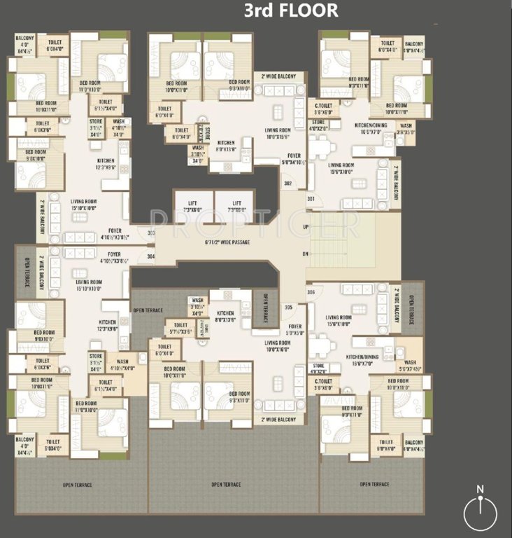 Images for Cluster Plan of Universal Bilvam Paradise