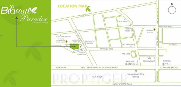 Images for Location Plan of Universal Bilvam Paradise