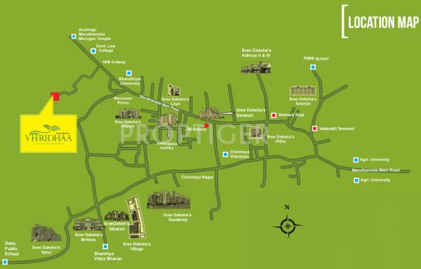 Images for Location Plan of Sree Daksha Vhridhaa Apartment Images for Location Plan of Sree Daksha Vhridhaa Apartment