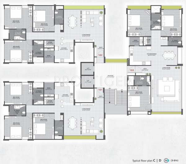 Images for Cluster Plan of White Bellacasaa Images for Cluster Plan of White Bellacasaa