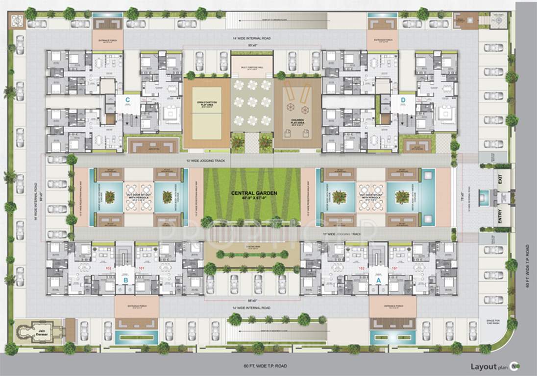bellacasaa Images for Layout Plan of White Bellacasaa