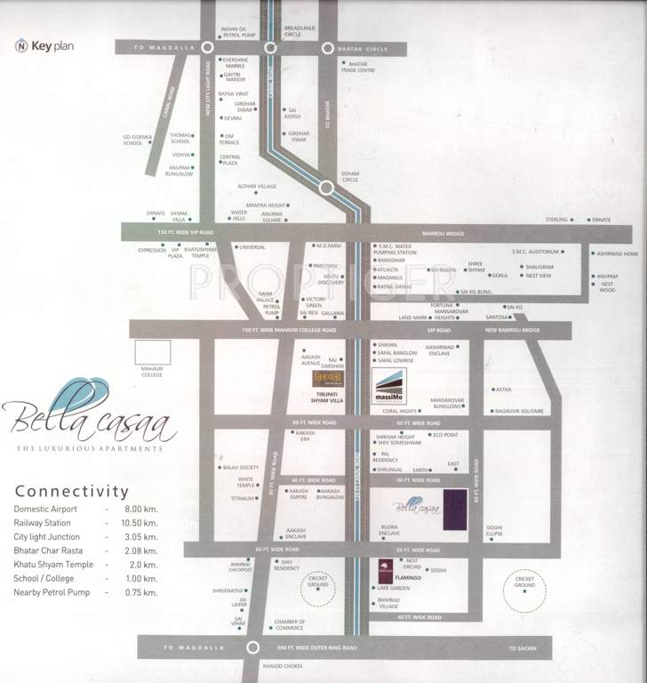 bellacasaa Images for Location Plan of White Bellacasaa