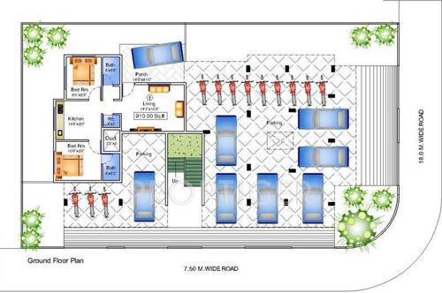 Images for Cluster Plan of Advait Shubhkalyan Apartment Images for Cluster Plan of Advait Shubhkalyan Apartment