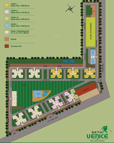  venice Images for Layout Plan of Sethi Venice