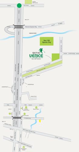  venice Images for Location Plan of Sethi Venice