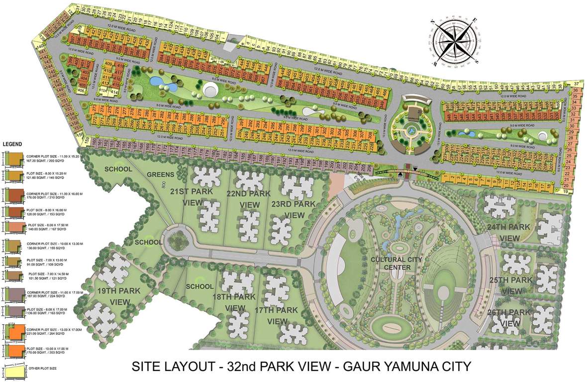 Images for Layout Plan of Gaursons 32nd Parkview Gaur Yamuna City