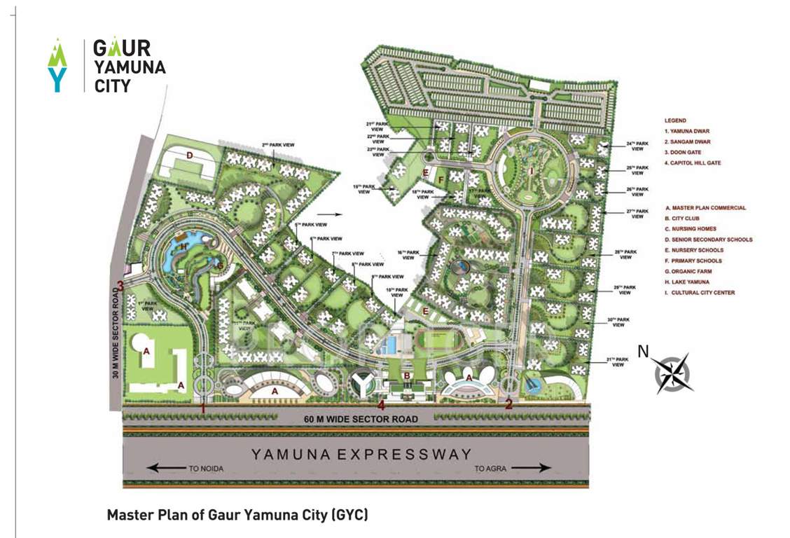 Images for Master Plan of Gaursons 32nd Parkview Gaur Yamuna City