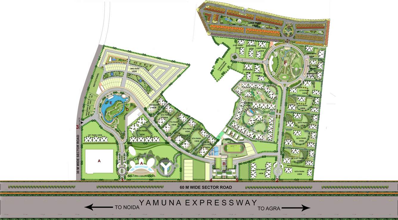 Images for Master Plan of Gaursons 32nd Parkview Gaur Yamuna City
