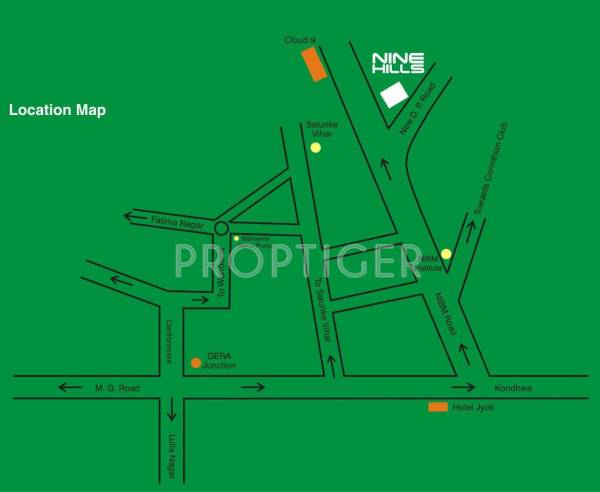 Images for Location Plan of Acropolis Purple Developers Nine Hills