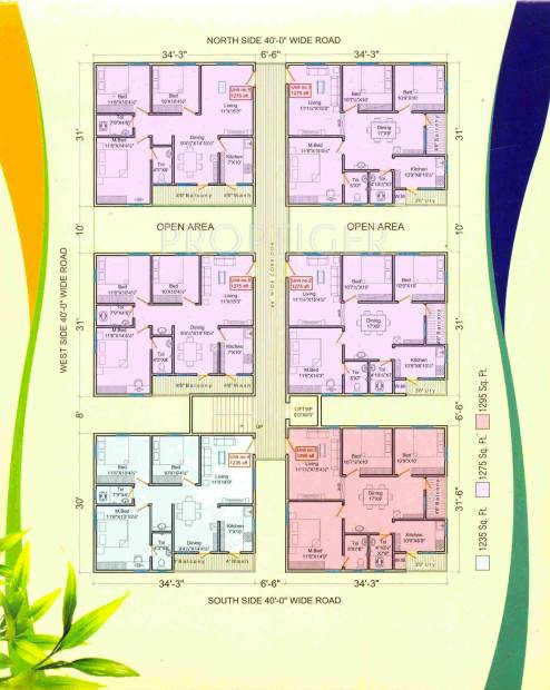 Images for Cluster Plan of Sai Pavan Putra