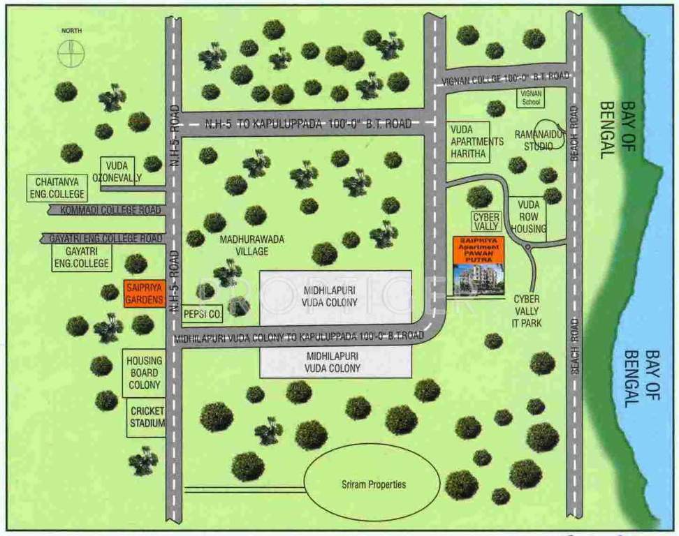 Images for Location Plan of Sai Pavan Putra