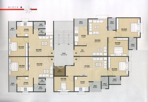 Images for Cluster Plan of Sahjanand Devkrupa Flora