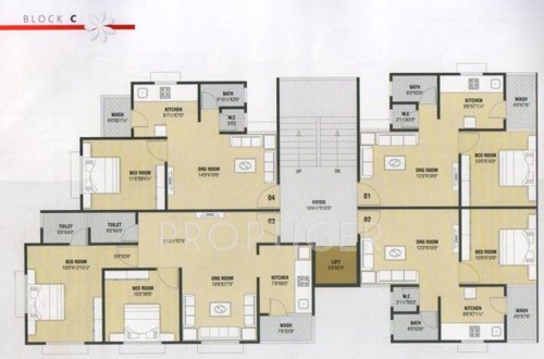 Images for Cluster Plan of Sahjanand Devkrupa Flora