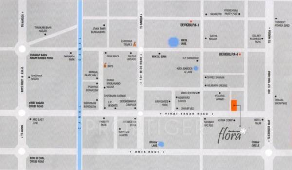 Images for Location Plan of Sahjanand Devkrupa Flora