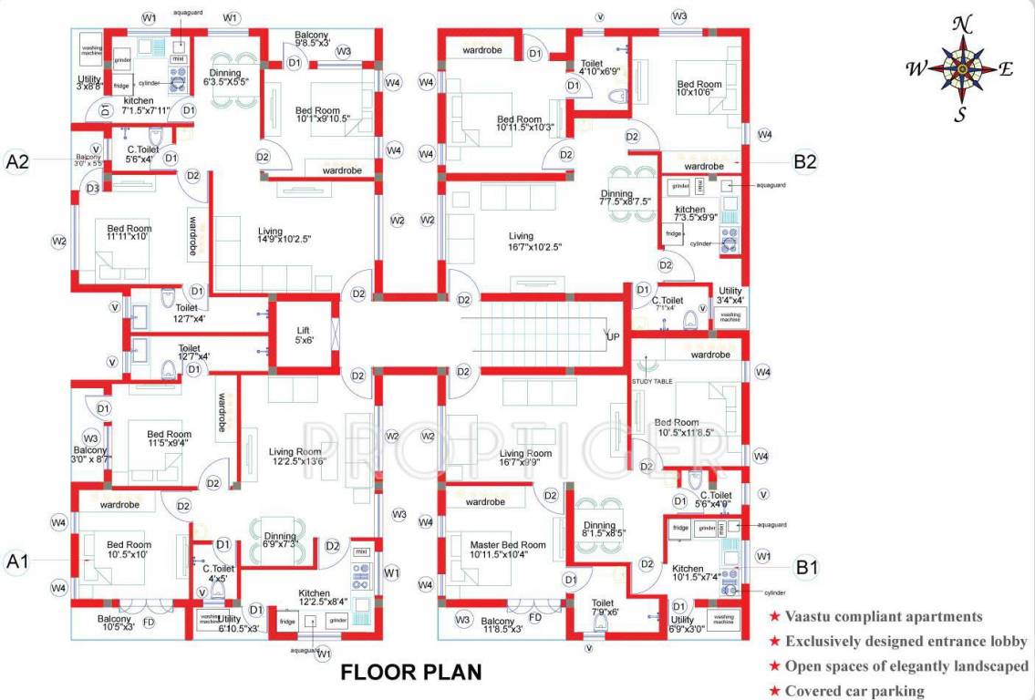 Images for Cluster Plan of Bharat Zain Daffodil
