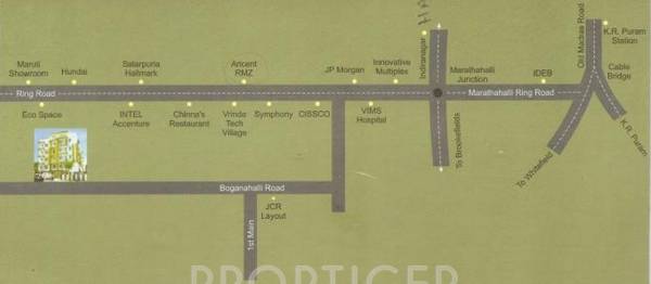 sree-mali-properties sri-paradise Location Plan