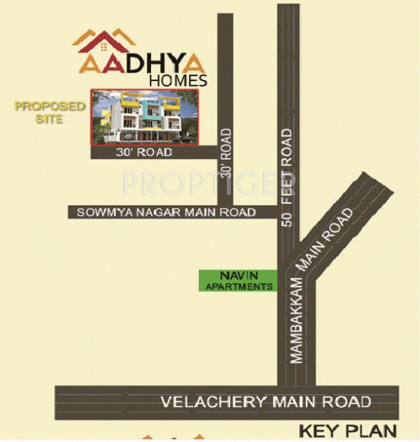 Images for Location Plan of Aadhya Raghavas