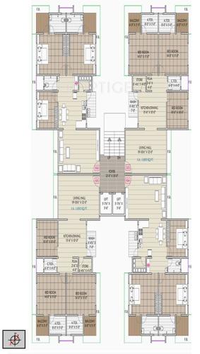 Images for Cluster Plan of Glad Manidhari Luxuria