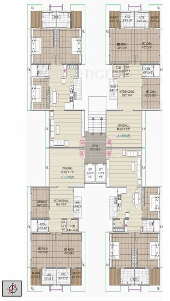 Images for Cluster Plan of Glad Manidhari Luxuria