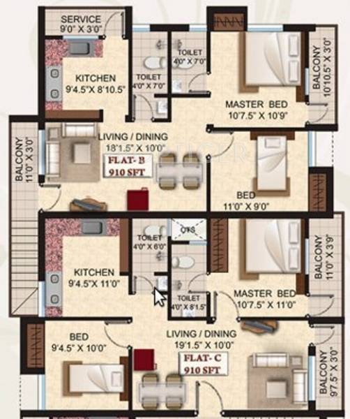 Images for Cluster Plan of Khurinji Vasantham