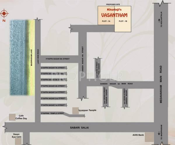 Images for Location Plan of Khurinji Vasantham