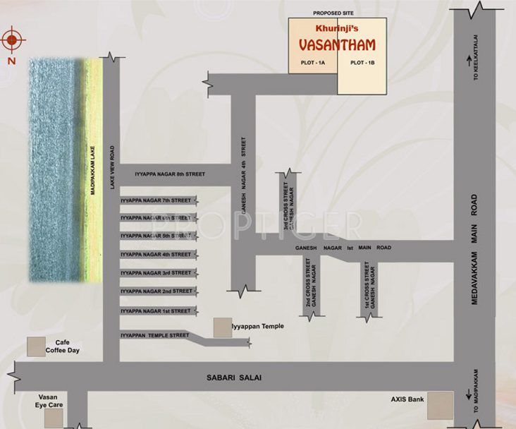 Images for Location Plan of Khurinji Vasantham