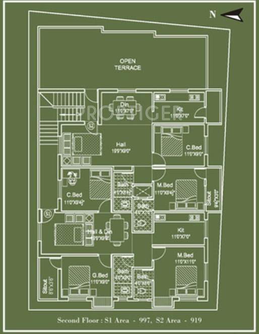 Images for Cluster Plan of Ashreyah Solai Saral