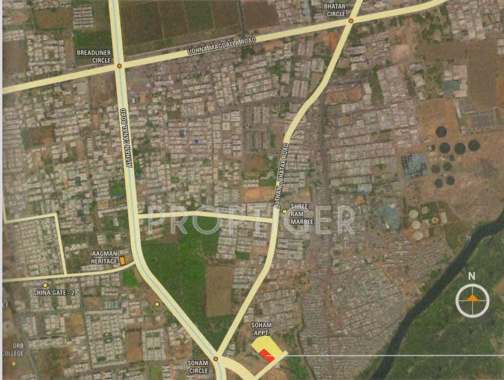 Images for Location Plan of Shree Somnath KJ Residency