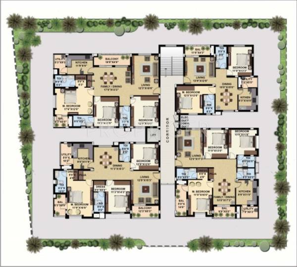 Images for Cluster Plan of Elysium Palacio Images for Cluster Plan of Elysium Palacio