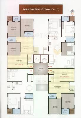 Images for Cluster Plan of Narayan Coral Heights