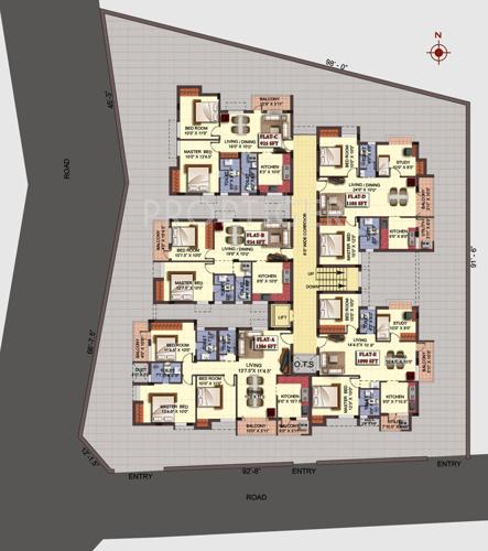 Images for Cluster Plan of Khurinji Wisteria