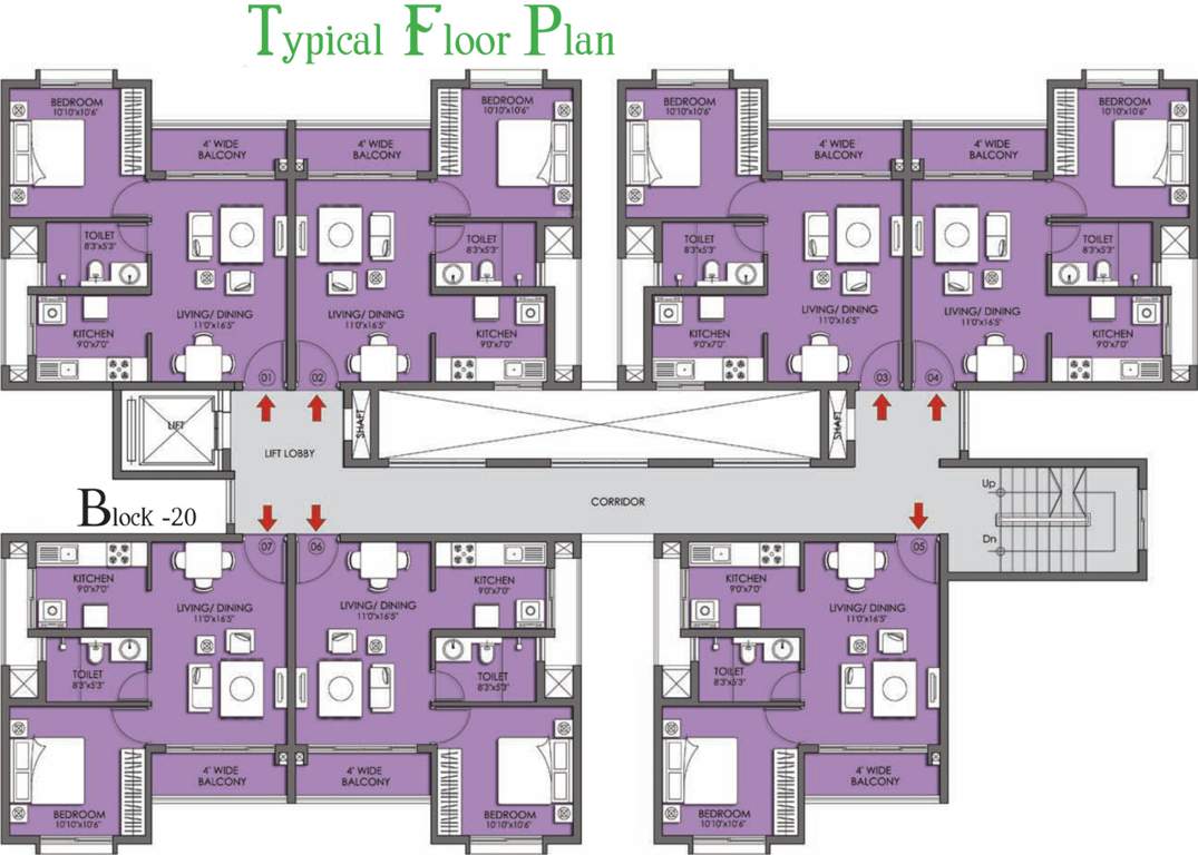 kew gardens Images for Cluster Plan of Prestige Kew Gardens