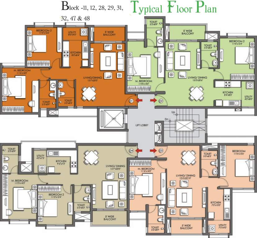 kew gardens Images for Cluster Plan of Prestige Kew Gardens