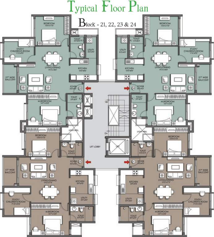 kew gardens Images for Cluster Plan of Prestige Kew Gardens