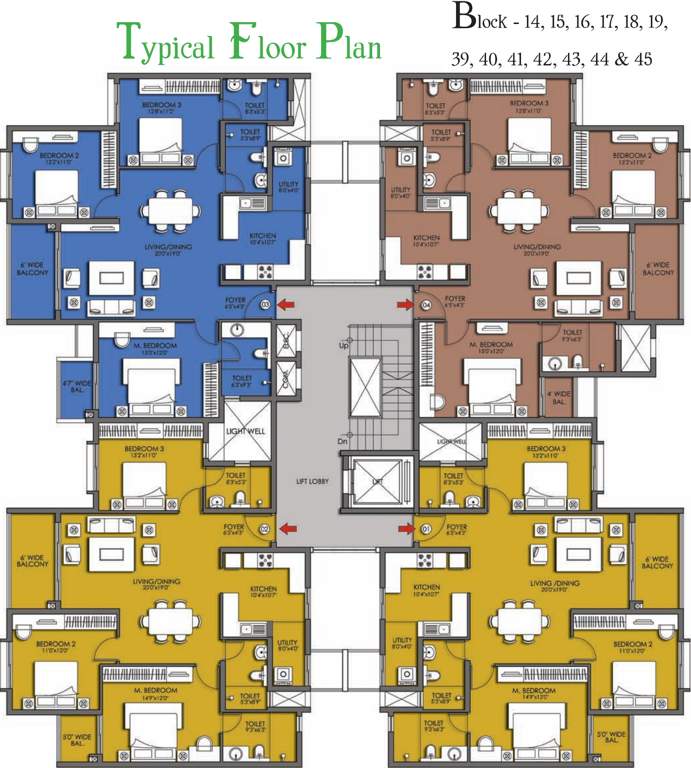 kew gardens Images for Cluster Plan of Prestige Kew Gardens