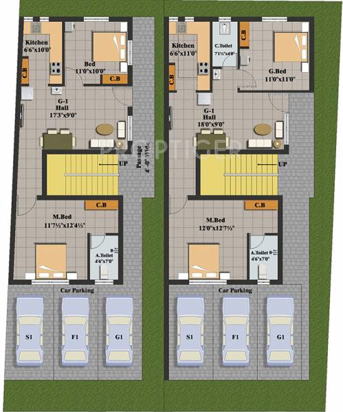 Images for Cluster Plan of AV Constructions Samaskrutham