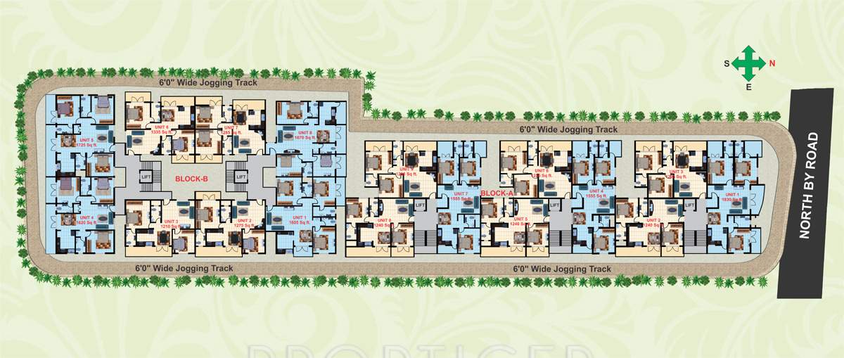  supreme Images for Cluster Plan of Hexa Supreme