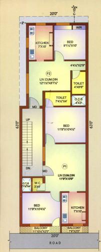 aallayum-associates aroma Aroma Cluster Plan for 1st Floor