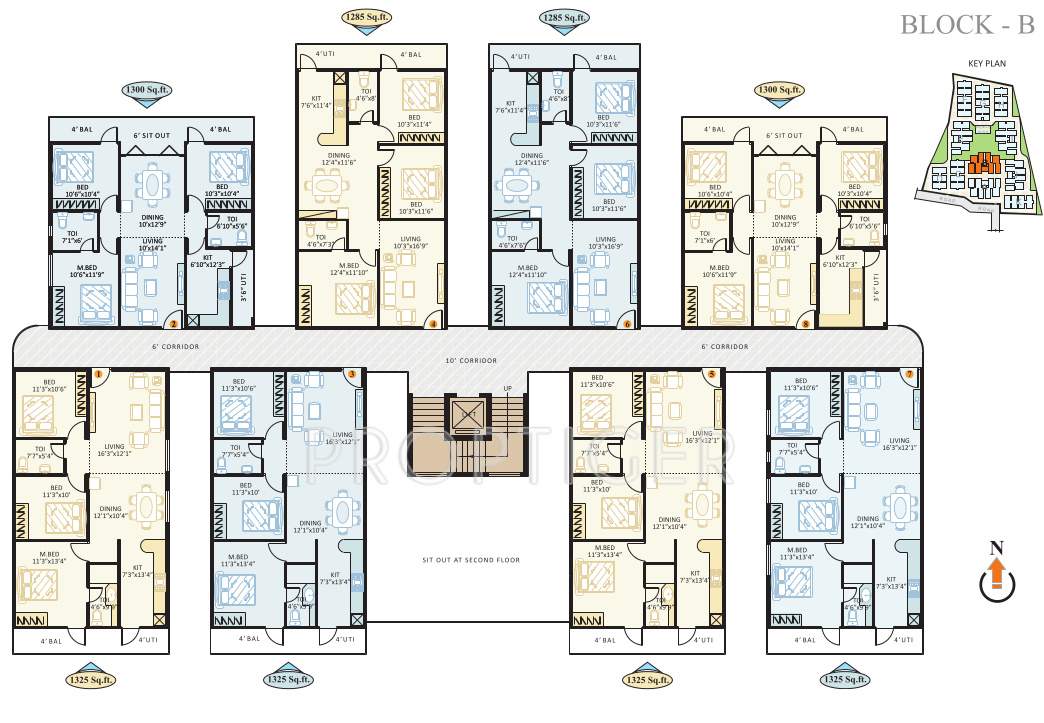 comfort homes Images for Cluster Plan of KSR Comfort Homes